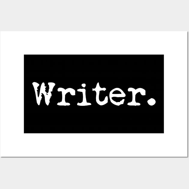 Writer Funny Writing Book Author Wall Art by macdonaldcreativestudios